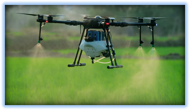 spraying Drone